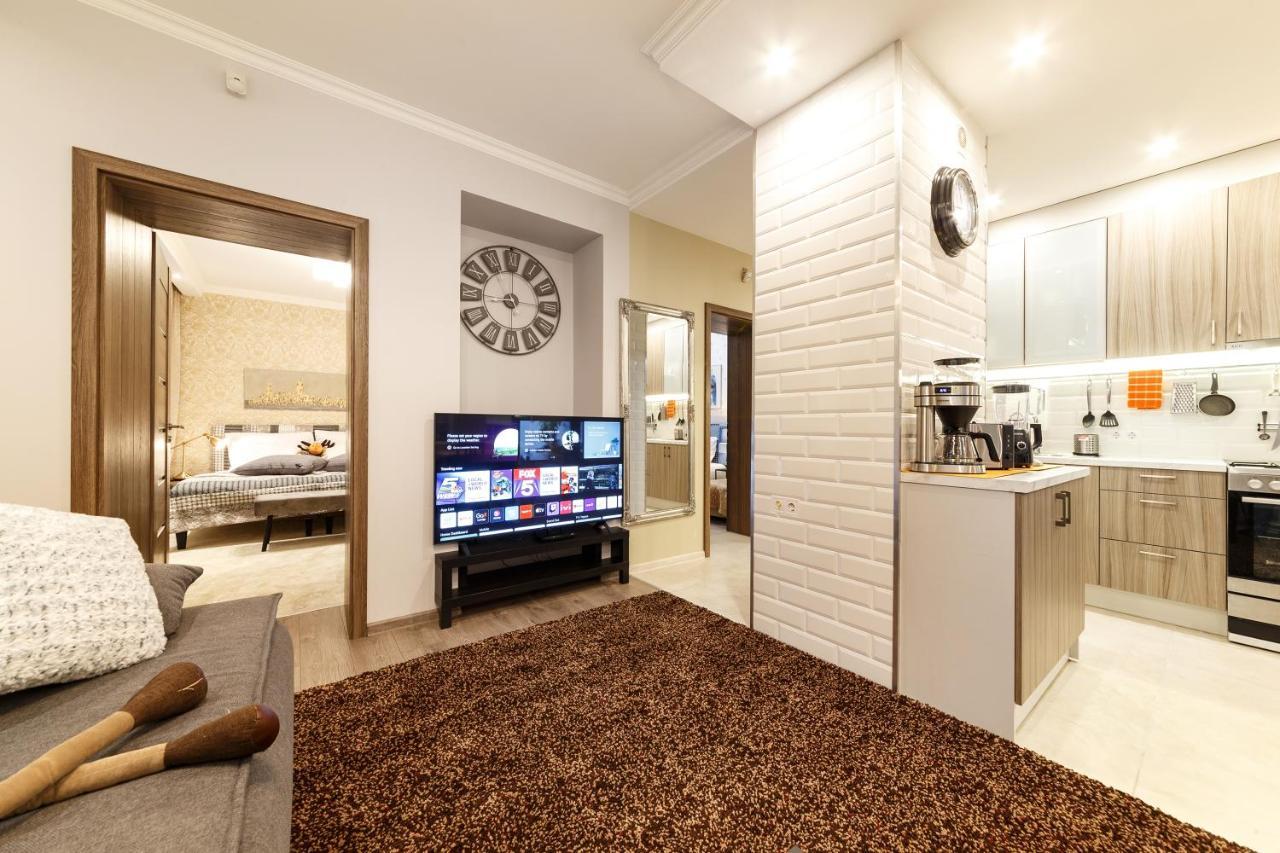Parkcosylux Two Bedrooms Apart Free Parking Riga Dış mekan fotoğraf